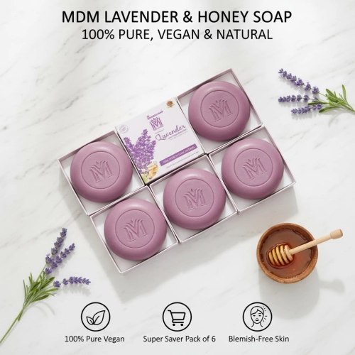 Lavender Soap (Pack of 6)